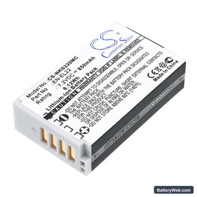 NiKon 1 J4 Replacement Battery, 7.2V, 850mAh, Li-ion 1