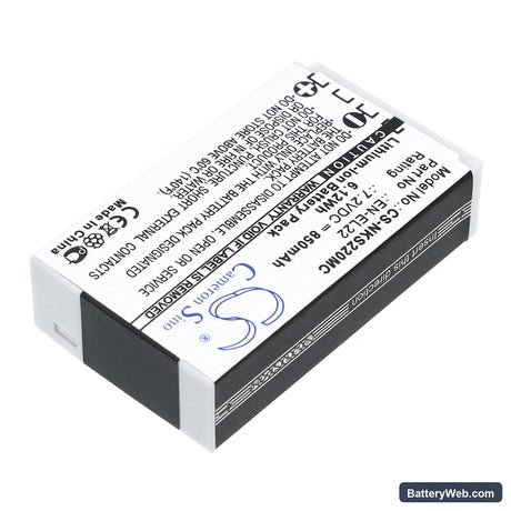 NiKon 1 J4 Replacement Battery, 7.2V, 850mAh, Li-ion 2