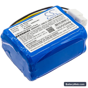 Nihon Kohden SVM-7501 Replacement Battery, 7.4V, 6600mAh, Li-ion 1