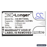 Nokia 105 2023 Replacement Battery, 3.7V, 1300mAh, Li-ion 3