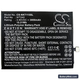 Nokia 3.2 Replacement Battery, 3.85V, 3950mAh, Li-Polymer 3