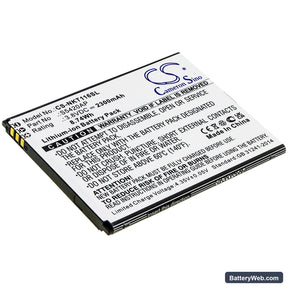 Nokia C1 2019 Replacement Battery, 3.8V, 2300mAh, Li-ion 1