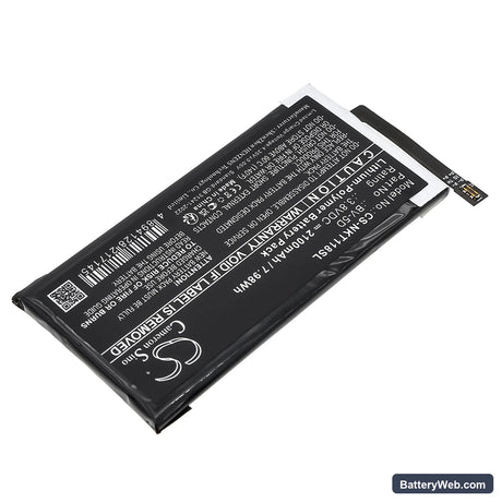 Nokia 800 Tough Replacement Battery, 3.8V, 2100mAh, Li-Polymer 2