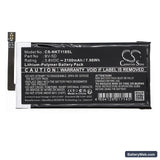 Nokia 800 Tough Replacement Battery, 3.8V, 2100mAh, Li-Polymer 3