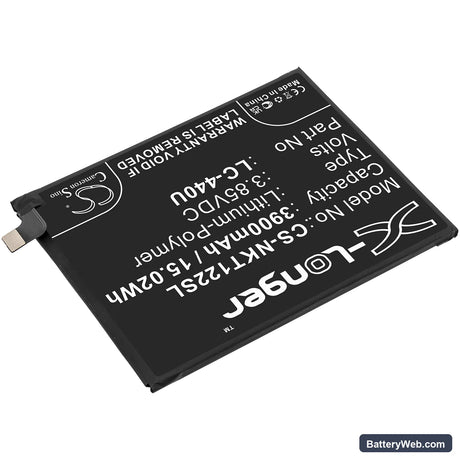 Nokia 5.3 2020 Replacement Battery, 3.85V, 3900mAh, Li-Polymer 2