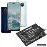 Nokia G10 Replacement Battery, 3.85V, 4850mAh, Li-Polymer 5