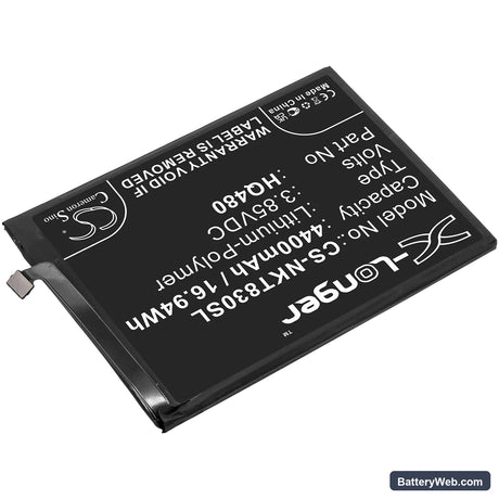 Nokia 8.3 2020 5G Replacement Battery, 3.85V, 4400mAh, Li-Polymer 2