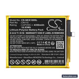 Nokia CX10 Replacement Battery, 3.87V, 4350mAh, Li-Polymer 3