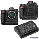 NiKon D6 Replacement Battery, 10.8V, 2600mAh, Li-ion 6