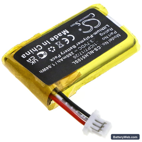 Nest Hello Replacement Battery, 3.7V, 280mAh, Li-Polymer 2