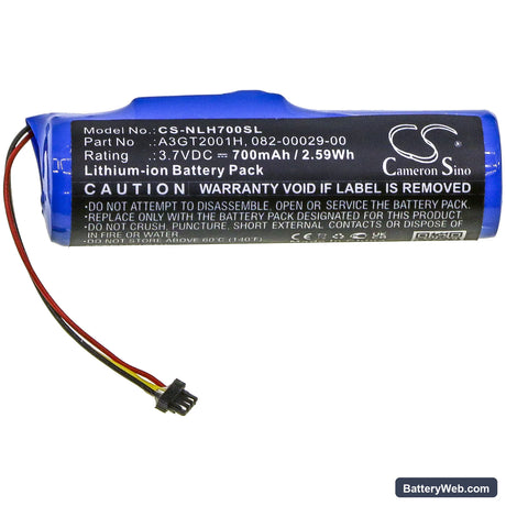 Nest Connect Replacement Battery, 3.7V, 700mAh, Li-ion 3