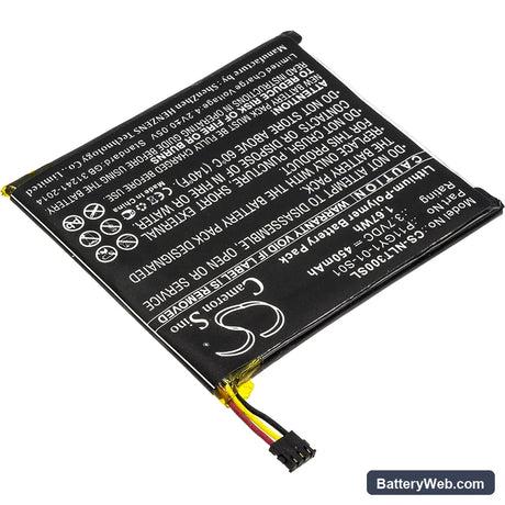 Nest Learning Thermostat T200577 Replacement Battery, 3.7V, 450mAh, Li-Polymer 2