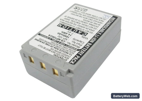 Casio Exilim Pro EX-F1 Replacement Battery, 7.4V, 1950mAh, Li-ion 2
