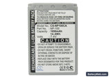 Casio Exilim Pro EX-F1 Replacement Battery, 7.4V, 1950mAh, Li-ion 5