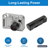 Ricoh RDC-i700 Replacement Battery, 3.7V, 1850mAh, Li-ion 6