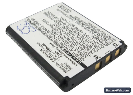 Casio Exilim EX-Z2000 Replacement Battery, 3.7V, 1150mAh, Li-ion 2