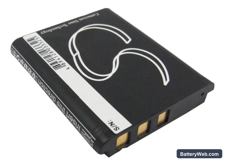 Casio Exilim EX-Z2000 Replacement Battery, 3.7V, 1150mAh, Li-ion 3