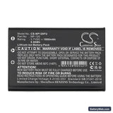 Aiptek DXG-595V Replacement Battery, 3.7V, 1800mAh, Li-ion 5