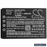 Fujifilm Medium Format GFX Replacement Battery, 10.8V, 1000mAh, Li-ion 3