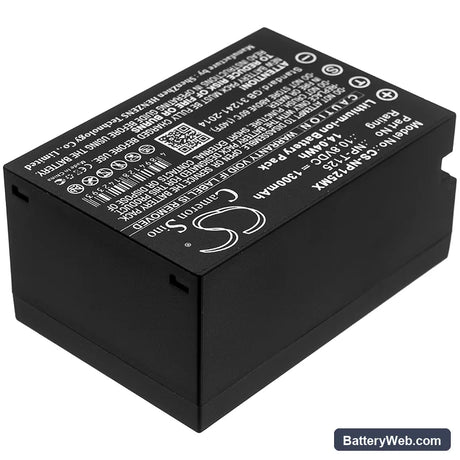 Fujifilm Medium Format GFX Replacement Battery, 10.8V, 1300mAh, Li-ion 2