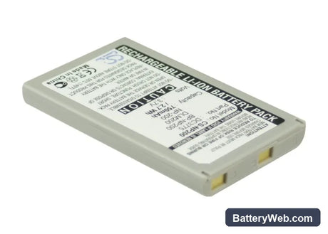 Minolta DiMAGE X Replacement Battery, 3.7V, 750mAh, Li-ion 4
