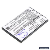 Casio Exilim EX-S770SR Replacement Battery, 3.7V, 650mAh, Li-ion 2