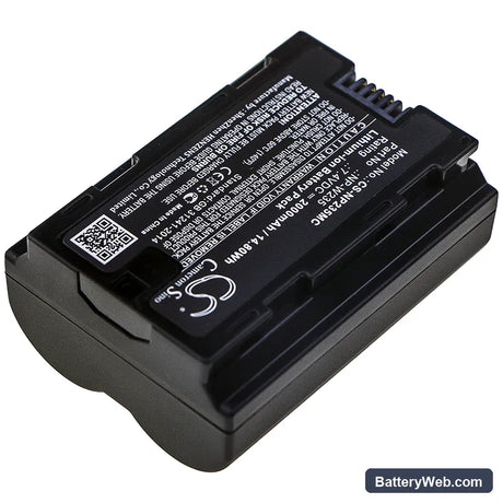 Fujifilm X-T4 Replacement Battery, 7.4V, 2000mAh, Li-ion 2