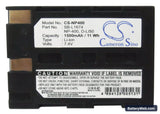 Pentax K10D Replacement Battery, 7.4V, 1500mAh, Li-ion 5