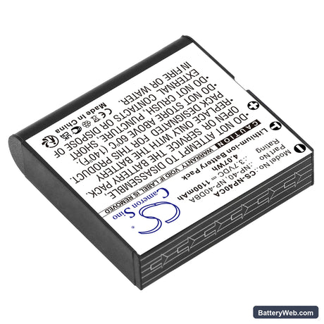 DXG DXG-517V Replacement Battery, 3.7V, 1100mAh, Li-ion 2