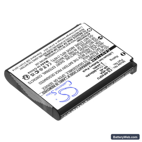 Avision MiWand 2 Replacement Battery, 3.7V, 660mAh, Li-ion 2