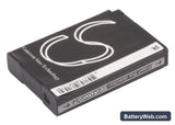 Fujifilm XQ1 Replacement Battery, 3.6V, 850mAh, Li-ion 3