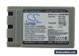 KONICA Revio KD-310 Replacement Battery, 3.7V, 850mAh, Li-ion 5