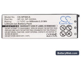 Casio Exilim EX-V8SR Replacement Battery, 3.7V, 950mAh, Li-ion 5