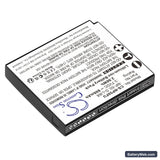 Ricoh WG-M2 Replacement Battery, 3.7V, 800mAh, Li-ion 2