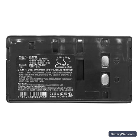 Shenider 52061 Replacement Battery, 6V, 2100mAh, Ni-MH 5
