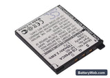 Casio Exilim Zoom EX-Z19 Replacement Battery, 3.7V, 720mAh, Li-ion 2