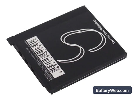 Casio Exilim Zoom EX-Z19 Replacement Battery, 3.7V, 720mAh, Li-ion 4