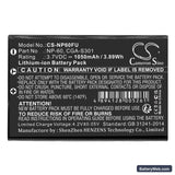 Oregon Scientific DS9810 Replacement Battery, 3.7V, 1050mAh, Li-ion 3