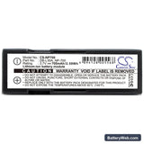 Pentax Optio Z10 Replacement Battery, 3.7V, 700mAh, Li-ion 5