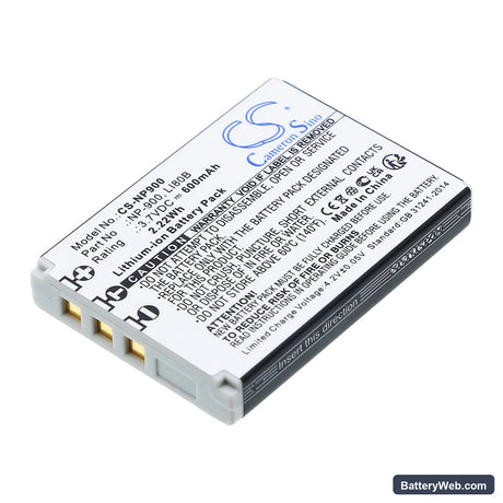 Rollei Prego DP5200 Replacement Battery, 3.7V, 600mAh, Li-ion 1