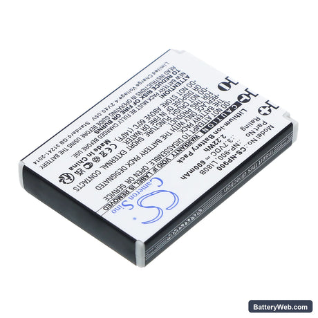 Rollei Prego DP5200 Replacement Battery, 3.7V, 600mAh, Li-ion 2