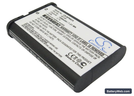 Casio Exilim EX-H10 Replacement Battery, 3.7V, 1950mAh, Li-ion 1
