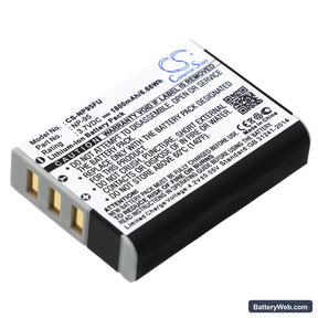 Fujifilm FinePix F30 Replacement Battery, 3.7V, 1800mAh, Li-ion 1