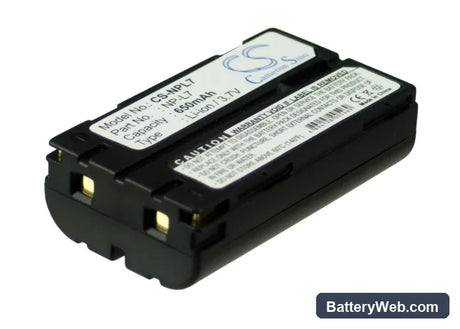 Casio QV-3EX Replacement Battery, 7.4V, 650mAh, Li-ion 2