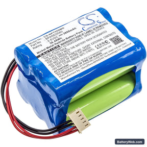 Mediana M6008-O Replacement Battery, 9.6V, 3800mAh, Ni-MH 1