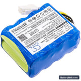Nihon Kohden OPV 1500 Vital Signs Monitor Replacement Battery, 9.6V, 2100mAh, Ni-MH 2