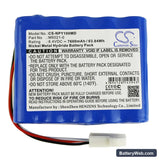 Huntleigh Monitor Smartsigns Lite Plus Replacement Battery, 8.4V, 7600mAh, Ni-MH 3