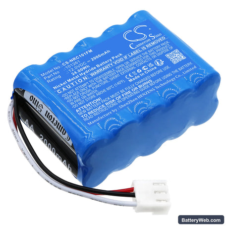 Navgard Bnwas Dubilier DBC101261 Replacement Battery, 12V, 2000mAh, Ni-MH 1