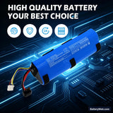 NARWAL DH2104CYJ Replacement Battery, 21.6V, 4000mAh, Li-ion 7