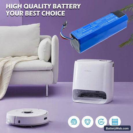 NARWAL J3 Replacement Battery, 14.4V, 6800mAh, Li-ion 6